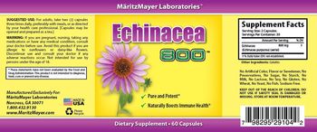 MaritzMayer Laboratories Echinacea 800 - supplement