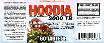 MaritzMayer Laboratories Hoodia 200 TR - supplement