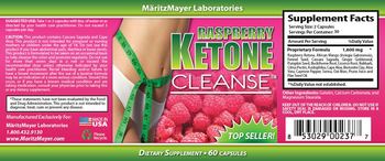 MaritzMayer Laboratories Raspberry Ketone Cleanse - supplement