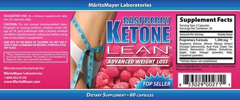 MaritzMayer Laboratories Raspberry Ketone Lean - supplement