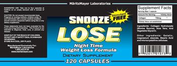 MaritzMayer Laboratories Snooze & Lose - supplement