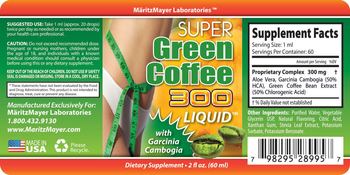 MaritzMayer Laboratories Super Green Coffee 300 Liquid - supplement