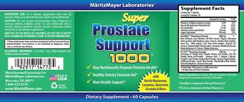 MaritzMayer Laboratories Super Prostate Support 1000 - supplement
