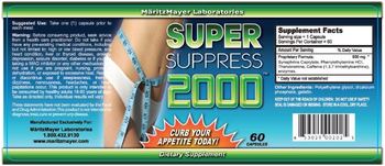 MaritzMayer Laboratories Super Suppress 2000 - supplement