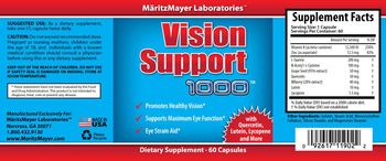 MaritzMayer Laboratories Vision Support 1000 - supplement