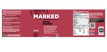 Marked Nutrition Mass Gainer Gourmet Chocolate - 