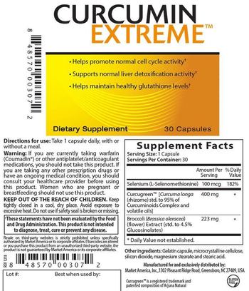 Market America Curcumin Extreme - supplement