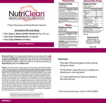 Market America NutriClean Advanced Fiber Powder - supplement