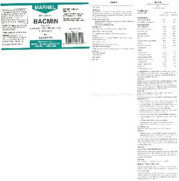 Marnel Bacmin - vitaminmineral nutritional supplement
