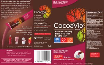 Mars Symbioscience CocoaVia Brand Cran-Raspberry - daily cocoa extract supplement