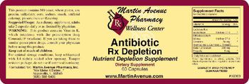 Martin Avenue Pharmacy Antibiotic Rx Depletion - supplement