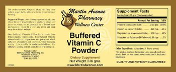 Martin Avenue Pharmacy Buffered Vitamin C Powder - supplement