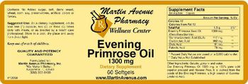 Martin Avenue Pharmacy Evening Primrose Oil 1300 mg - supplement