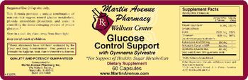 Martin Avenue Pharmacy Glucose Control Support With Gymnema Sylvestre - supplement