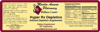 Martin Avenue Pharmacy Hyper Rx Depletion - nutrient depletion supplement