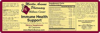 Martin Avenue Pharmacy Immune Health Support - supplement