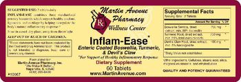 Martin Avenue Pharmacy Inflam-Ease - supplement