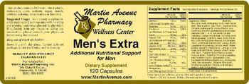 Martin Avenue Pharmacy Men's Extra - supplement