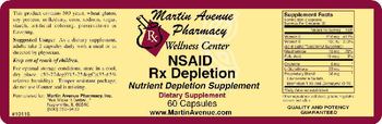 Martin Avenue Pharmacy NSAID Rx Depletion - nutrient depletion supplement supplement