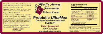 Martin Avenue Pharmacy Probiotic UltraMax - supplement