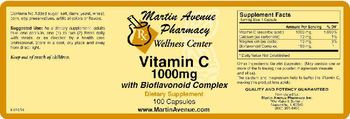 Martin Avenue Pharmacy Vitamin C 1000mg With Bioflavonoid Complex - supplement