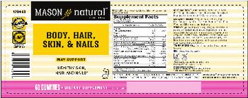 Mason Natural Body, Hair, Skin, & Nails - supplement