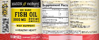 Mason Natural Fish Oil 1000 mg - supplement