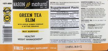 Mason Natural Green Tea Slim - supplement