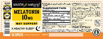 Mason Natural Melatonin 10 mg - supplement