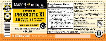 Mason Natural Probiotic XI 30 Billion CFUs - supplement