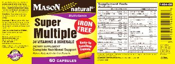 Mason Natural Super Multiple - supplement