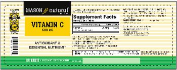 Mason Natural Vitamin C 500 mg - supplement