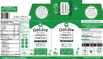 Mass Probiotics GoLive Plus Probiotic + Prebiotic Matcha Tea with Ginger & Yuzu - probiotic prebiotic supplement mix
