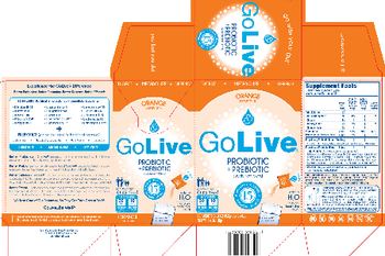 Mass Probiotics GoLive Probiotic + Prebiotic Orange Tangerine - supplement blend
