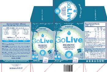 Mass Probiotics GoLive Probiotic + Prebiotic Paradise - probiotic prebiotic supplement blend