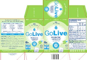 Mass Probiotics GoLive Probiotic + Prebiotic Spa - probiotic prebiotic supplement blend