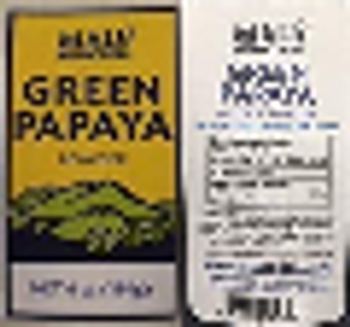 Maui Medicinal Green Papaya Powder - herbal nutrient support