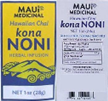 Maui Medicinal Hawaiian Chai Kona Noni - supplement