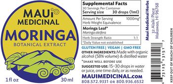 Maui Medicinal Moringa - supplement