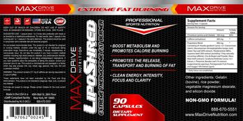 Max Drive Nutrition LipoShred - supplement