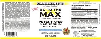 Maxcelint Go To The Max Compound Complex - supplement