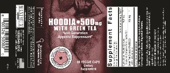 Maximum International Hoodia 500 mg with Green Tea - supplement