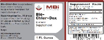 MBi Nutraceuticals Bio-Chlor-Dox - supplement