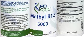 MD Logic Methyl-B12 5000 - supplement