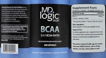 MD Logic Sport BCAA - supplement