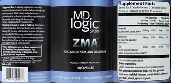 MD Logic Sport ZMA - supplement