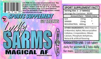 Medfit RX Lucky SARMs - sports supplement
