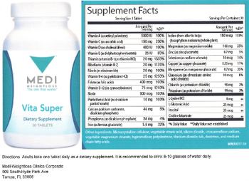 Medi Weightloss Vita Super - supplement