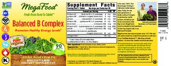 MegaFood Balanced B Complex - multivitamin supplement