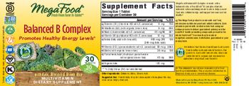 MegaFood Balanced B Complex - multivitamin supplement